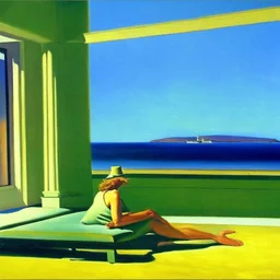 relaxing scenery by edward hopper high definition