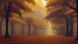 forest of golden trees