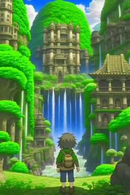 Made In Abyss environment