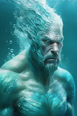 Aqua Man realistik