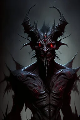 demon monster humanoid dark