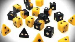 half planet sun dice domino