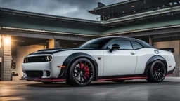 dodge challenger SRT Hellcat x Bentley fusion, super detailed, 4K, Wallpaper