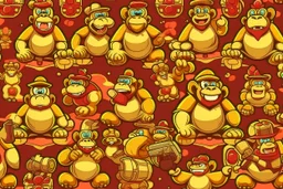 DONKEYKONG theme PATTERN