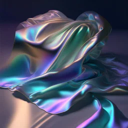 iridescent cloth