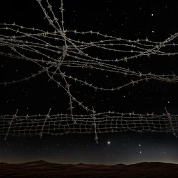 A Barbed Wire Fence in Outer Space