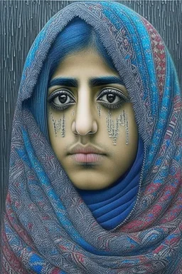 sad Iranian hot extremely beautiful woman