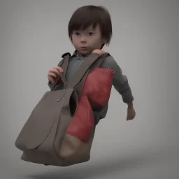 Children's bag, violence