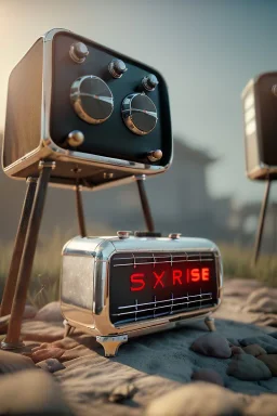 Radio, design by smeg, cinematic, Ultra realistic, photo studio, soft color, highly detailed, unreal engine 5, RTX, ultra detail, 3d, finely drawn, high definition.