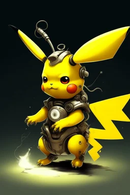 robot pikachu evolution