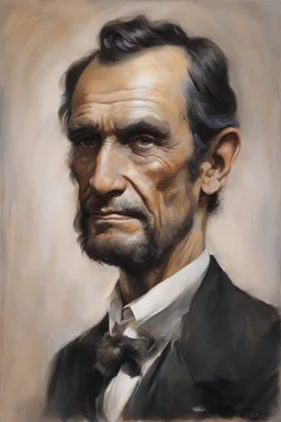 Presidential portrait - Abraham Lincoln - by Boris Vallejo