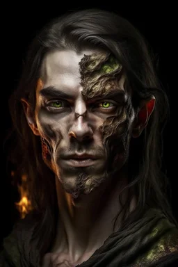 dead, burned, two-faced