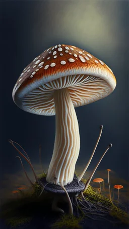 mushroom, bipede,