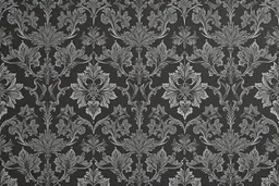 a pattern for residential wallpaper , fine detail, organic, monochromatic