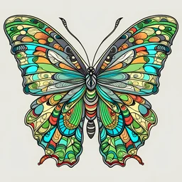 battarflyColoring Book colored