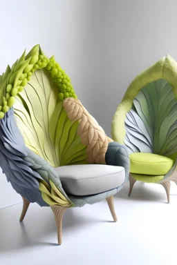 Design experiments with textile furnishings inspired by nature