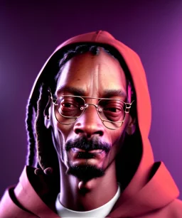 Snoop Dogg, smoke pot, weed background, hyper realistic