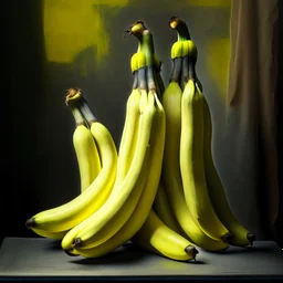 bananas in a studio