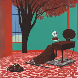 chocolate death by David Hockney
