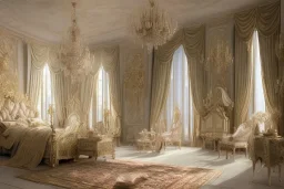 dreams of romance, Rococo, dull colors