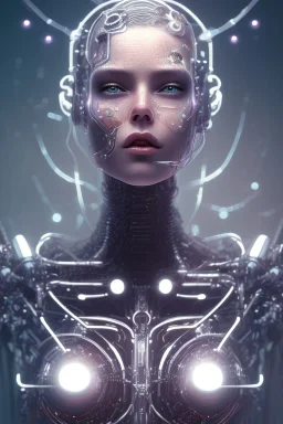 cyberpunk, head, women, portrai, open mouth, face cry, perfect skin, tron, cyborg, robot, cyborg , perfekt, real, dream, hr giger