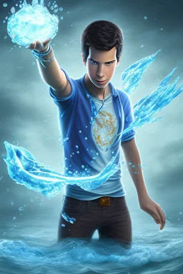 Percy Jackson with water powers