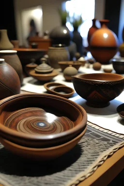 Handcrafted and artisanal works, including ceramics, textiles, and other craft-based art, were valued for their uniqueness and craftsmanship.