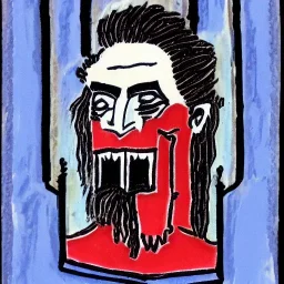 Dracula by outsider artist