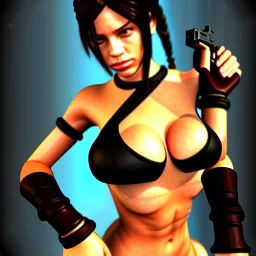 lustful lara croft eyeing me