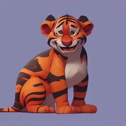 funny tigger illustration