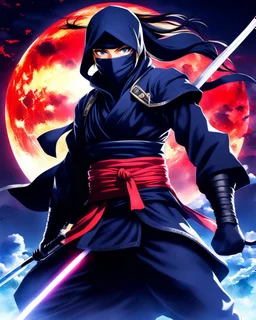 Ninja anime calidad ultra