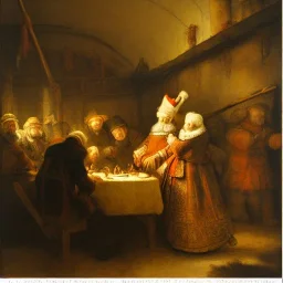 Rembrandt merry Christmas