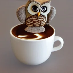 coffee,owl