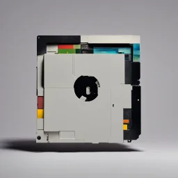 a floppy disk as an art object