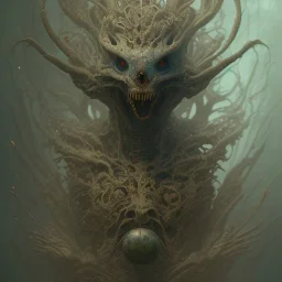 vecna in the upside down, au naturel, hyper detailed, digital art, trending in artstation, cinematic lighting, studio quality, smooth render, unreal engine 5 rendered, octane rendered, art style by klimt and nixeu and ian sprigger and wlop and krenz cushart