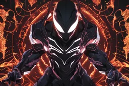 Miles in 8k solo leveling shadow artstyle, Crystal and Symbiote them, neon effect , dragon tattoos, close picture, full body, apocalypse, intricate details, highly detailed, high details, detailed portrait, masterpiece,ultra detailed, ultra quality