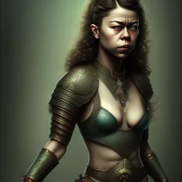 tatiana maslany, warrior witch female hero, fantasy, breasts