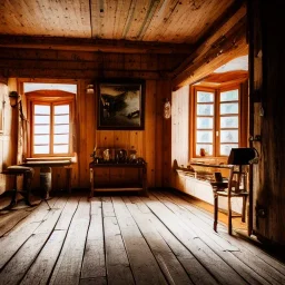 Hütte interior, Austrian aesthetic, oil lamp, wooden floor, night, 8k, HD, cinematography, photorealistic, Cinematic, Color Grading, Ultra-Wide Angle, Depth of Field, hyper-detailed, beautifully color-coded, insane details, intricate details, beautifully color graded, Cinematic, Color Grading, Editorial Photography, Depth of Field, DOF, White Balance, 32k, Super-Resolution, Megapixel, ProPhoto RGB, VR