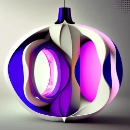 modern ornament in the style of Karim Rashid