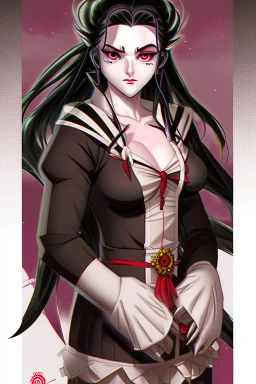 nezuko from demonslayer draw in the style of jim lee