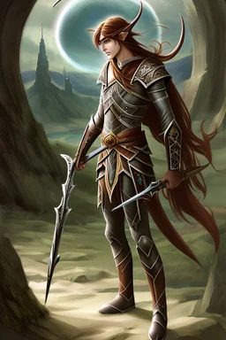 [Elven warrior] In the days of old, when the world was still young and filled with wonders beyond imagination, there lived a brave and adventurous soul named Aldarion. He hailed from the distant lands of Middle-earth, a realm touched by both the light of the sun and the silver glow of the moon. Aldarion's heart was filled with a yearning for beauty and harmony, and he dreamed of planting a surge of the Silver Tree of Valinor in a land where such marvels had never been seen.