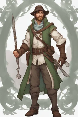 Male human apothecary adventurer ranger