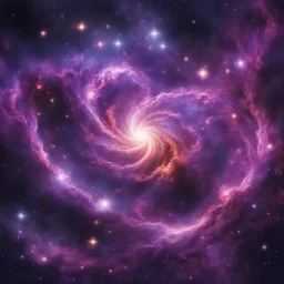a colossal godlike entity composed of swirling galaxies and nebulae, emanating power and majesty as it shapes the cosmos with its divine presence, glowing purple cracks, sharp focus, high contrast, dark tone, bright vibrant colors, cinematic masterpiece, shallow depth of field, bokeh, sparks, glitter, 16k resolution, photorealistic, intricate details, dramatic natural lighting