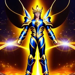 ultra detailed fullbody Portrait in oil on canvas of Saint Seiya`s Taurus Aldebaran with Gold Armor ,extremely detailed digital painting, extremely detailed face,crystal clear Big eyes, mystical colors ,perfectly centered image, perfect composition,rim light, beautiful lighting,8k, stunning scene,extremely sharp detail,finely tuned detail, ultra high definition raytracing, in the style of Simon Bisley and Frank Frazetta and robert e howard and pablo oliveira and Ken Kelley