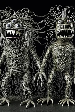 fraid wire monsters