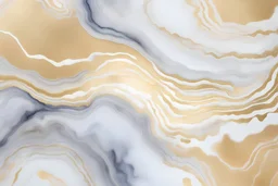 Painting from liquid acrylic or watercolor with an abstract pattern Agate ripple pattern. Gold powder. liquid marble art. color texture