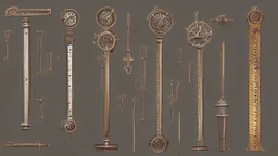 old measuring instruments