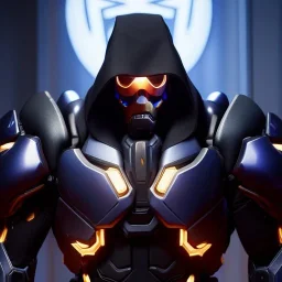 Ultra detailed fullbody Portrait in oil on canvas of overwatch character-REAPER with armor,extremely detailed digital painting,intense stare, extremely detailed face, crystal clear eyes, mystical colors ,perfectly centered image, perfect composition, rim light, beautiful lighting,masterpiece ,8k, stunning scene, raytracing, anatomically correct, in the style of Steve Jung and robert e howard and Wizyakuza and Ohrai Noriyoshi and Simon Bisley and uncannyknack and kilory.