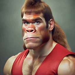 Donkey Kong as a real person