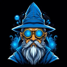 Cyberse wizard using glasses